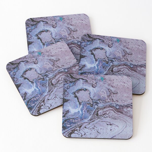 Item preview, Hydro Dipped Flowing Peaks of Blue designed and sold by ArtRoomOregon.