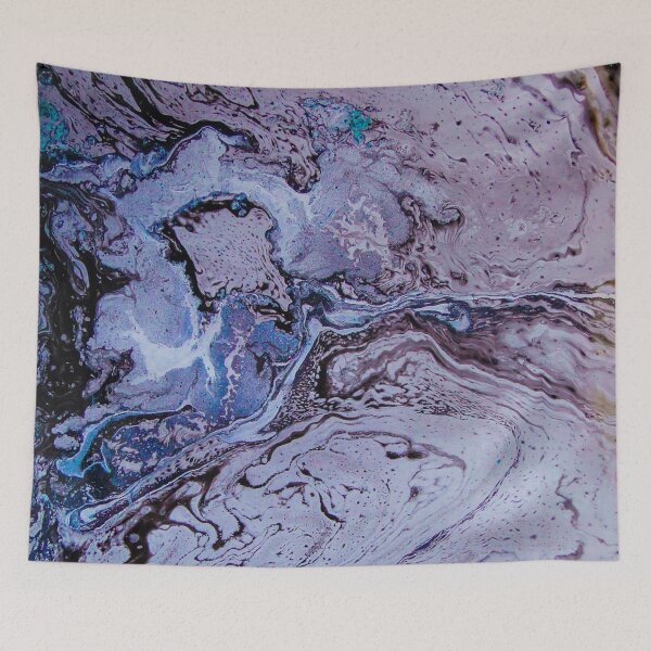 Item preview, Hydro Dipped Flowing Peaks of Blue designed and sold by ArtRoomOregon.