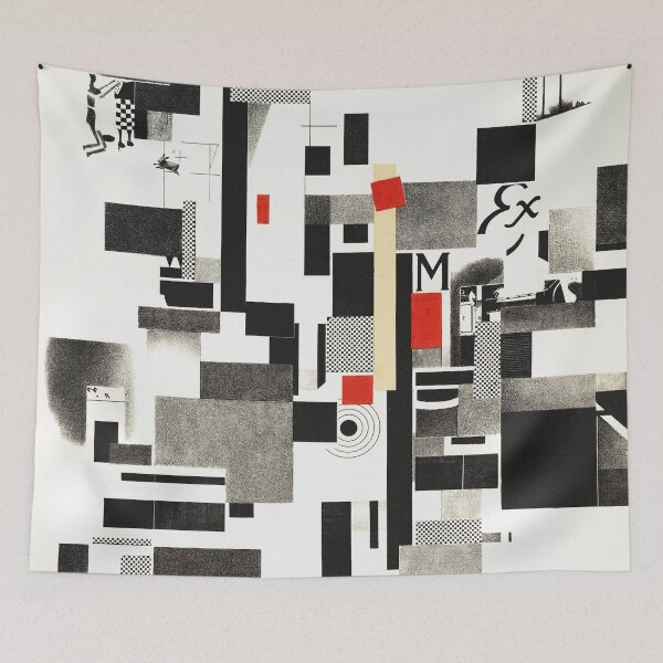 Item preview, Merz 3 - Kurt Schwitters 1921 Germany designed and sold by DejaVuStudio.