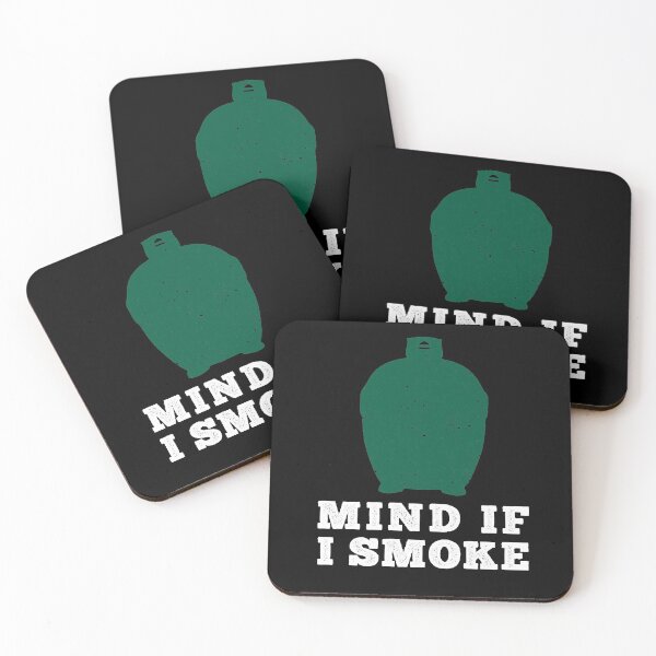 Item preview, Mind if I Smoke BBQ Gift Kamado Smoker Meat Smoking Gift designed and sold by JasKei-Designs.