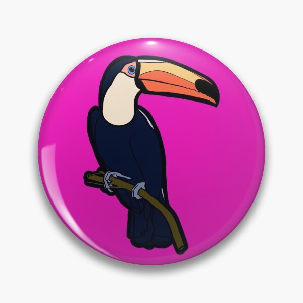 Aperçu de l'œuvre Oiseau Toucan Toco Tropical créée et vendue par SketchEguy.
