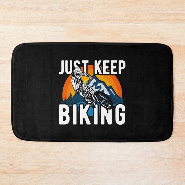 Item preview, Just Keep Biking Downhill Mountain Bike designed and sold by OneMTB.