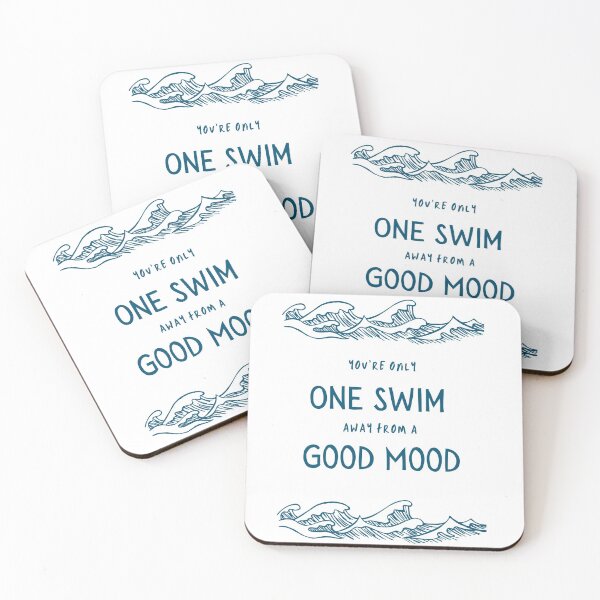 Item preview, You're only one swim away from a good mood  designed and sold by Liagon.