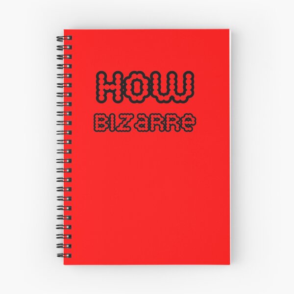 Item preview, How Bizarre Red designed and sold by DamaliePierre.