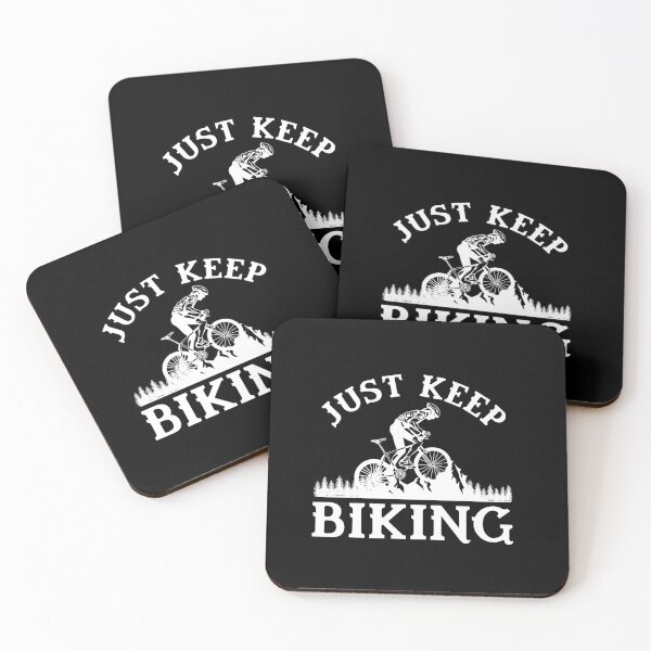 Item preview, Just Keep Biking Mountain Bike designed and sold by OneMTB.
