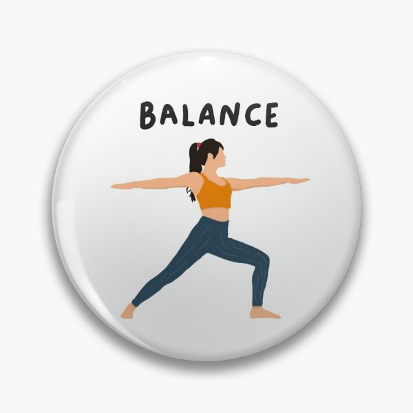 Item preview, Balance Yoga Pose designed and sold by patriciawinar.