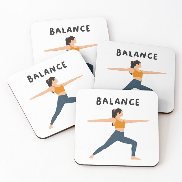 Item preview, Balance Yoga Pose designed and sold by Lunacreativetime.