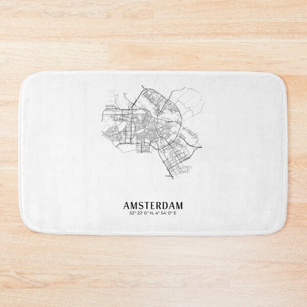 Item preview, Amsterdam map designed and sold by JustinErnesto.
