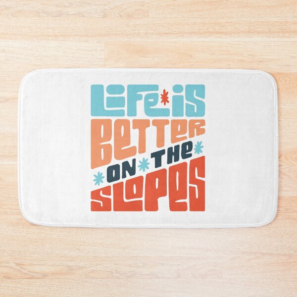 Item preview, Life Is Better On The Slopes Ski/Snowboard Quote  designed and sold by HiFiTees.