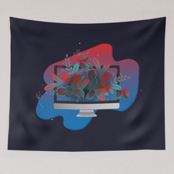 Item preview, Floral computer design designed and sold by aqsaIntizar.