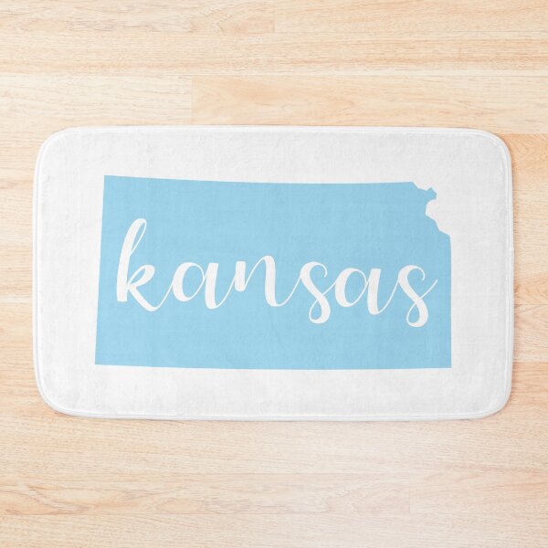 Item preview, Light Blue Kansas KS State designed and sold by agdesigns6.