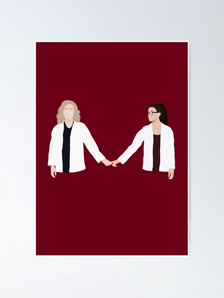 Delphine and Cosima Cophine Orphan Black Poster