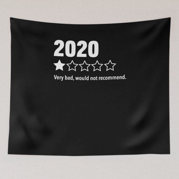 Item preview, 2020 Review Very Bad Year 1 Star designed and sold by jwoo1.