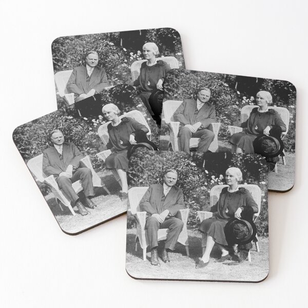 Item preview, President Hoover and First Lady Lou Henry Hoover - 1929 designed and sold by warishellstore.