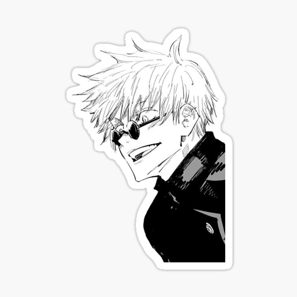 Gojo Satoru He is the strongest in Japanese Sticker for Sale by