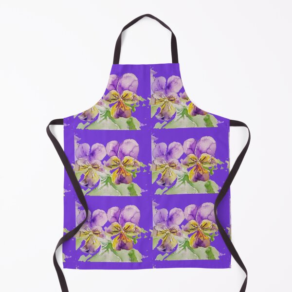 Item preview, Viola Watercolor Painting Purple Flower designed and sold by Sarah Rajkotwala.