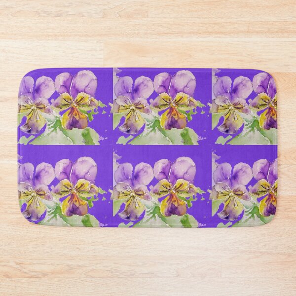 Item preview, Viola Watercolor Painting Purple Flower designed and sold by Sarah  Rajkotwala.