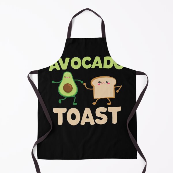 Item preview, Avocado Toast Happy Vegetarian Dancing Cute Kawaii designed and sold by jwoo1.