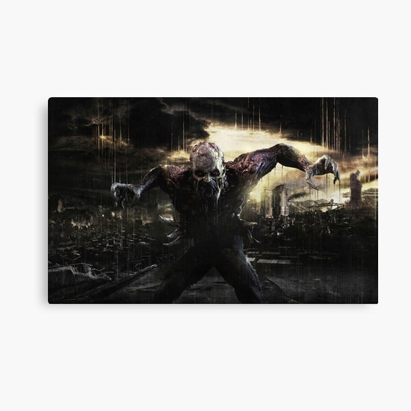Dying Light Zombie Canvas Print