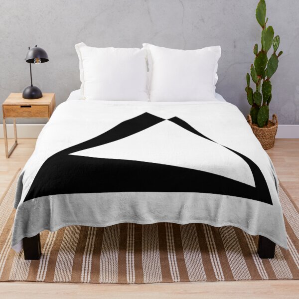 Item preview, Minimalist Geometric Design - Black Triangle. designed and sold by PandaAvenue.