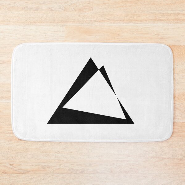Item preview, Minimalist Geometric Design - Black Triangle. designed and sold by PandaAvenue.