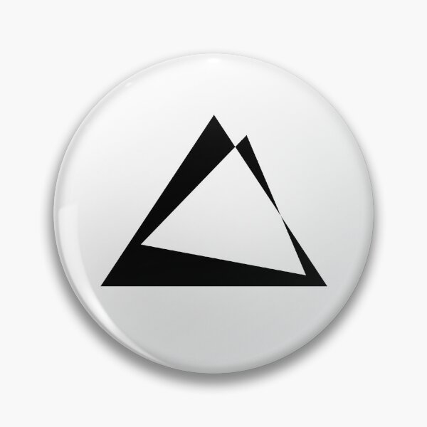Item preview, Minimalist Geometric Design - Black Triangle. designed and sold by PandaAvenue.