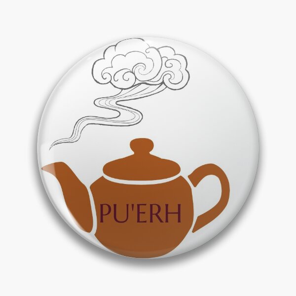 Item preview, Pu erh, fermented chinese black tea leaves - Puerh, a cute teapot designed and sold by SuperiorPrints.