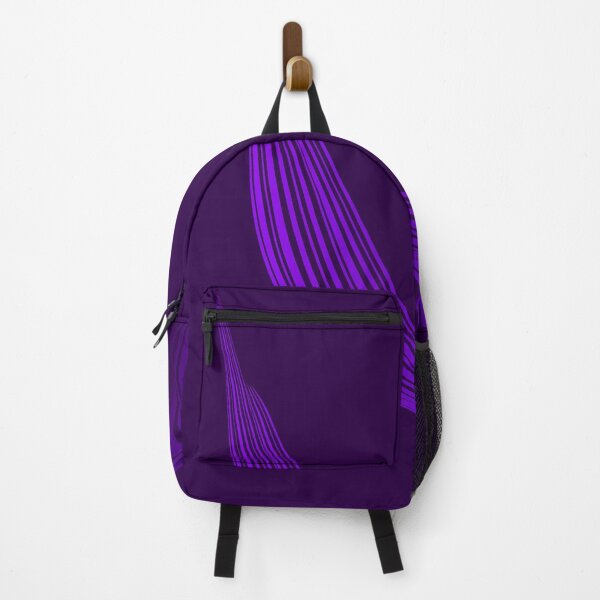 Item preview, Funky purple waves designed and sold by Blacklinesw9.