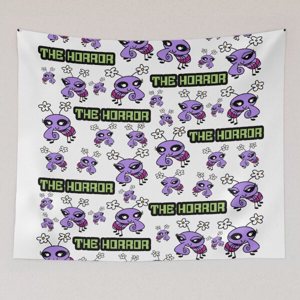 Item preview, Cooties: The Horror Pattern designed and sold by MinaMonsterMash.