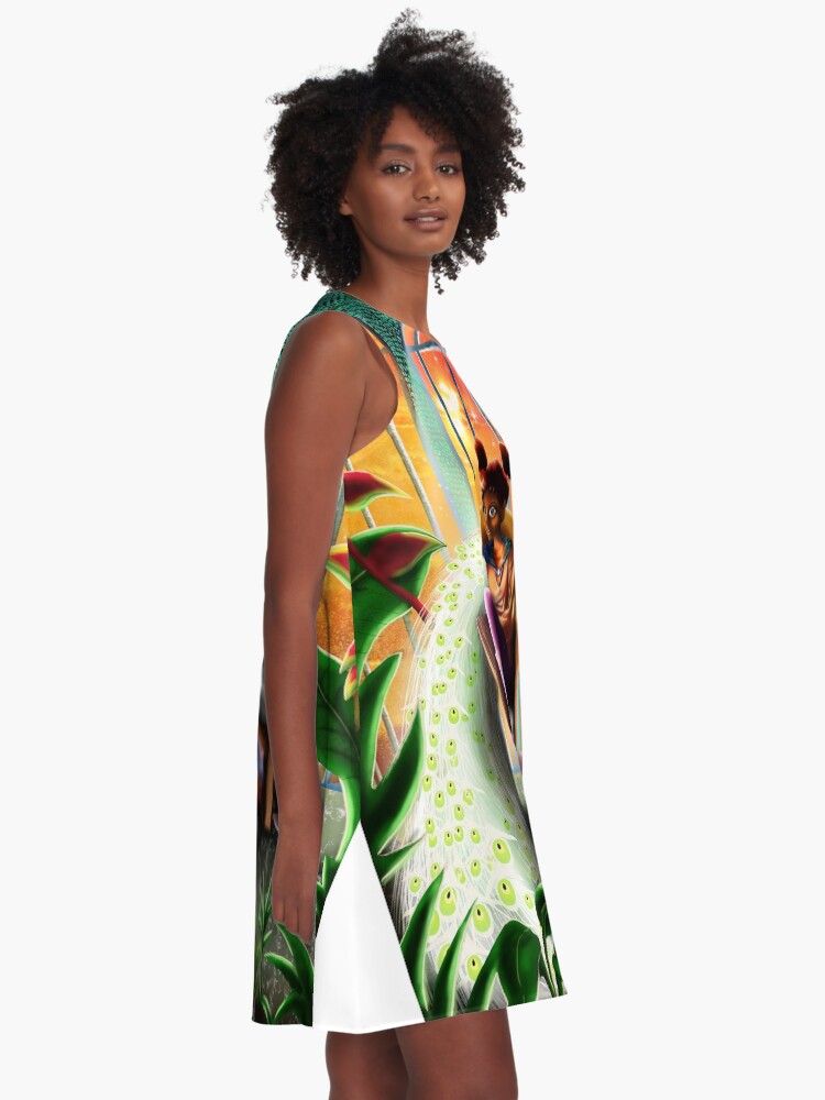 Thumbnail 2 of 4, A-Line Dress, The Garden designed and sold by lkeweljewell.