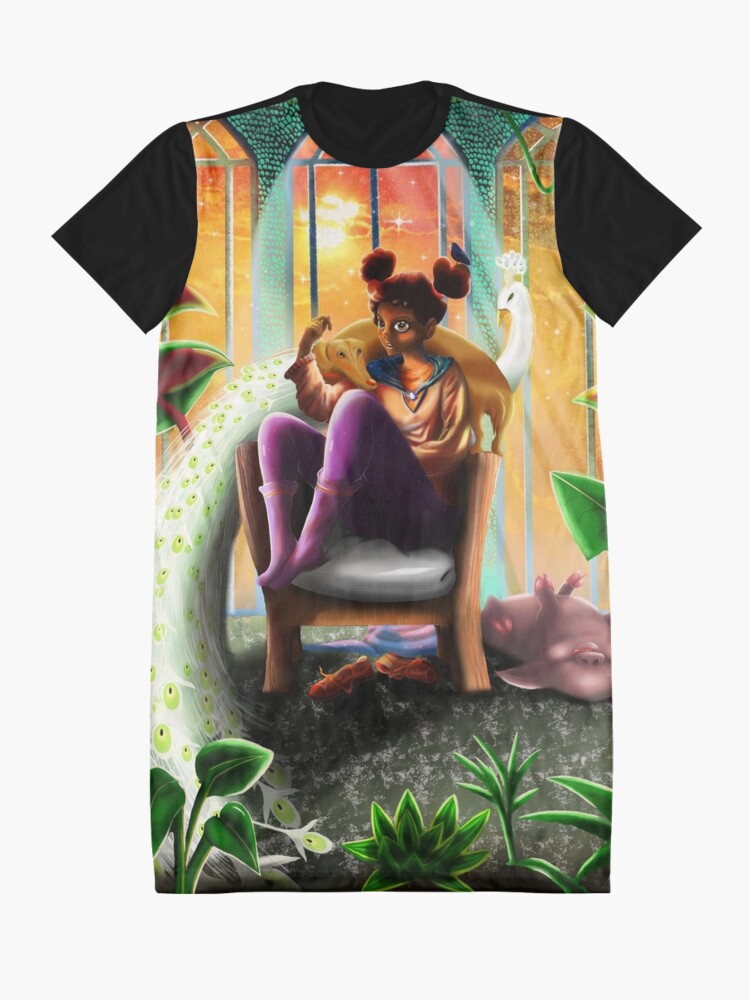 Alternate view of The Garden Graphic T-Shirt Dress