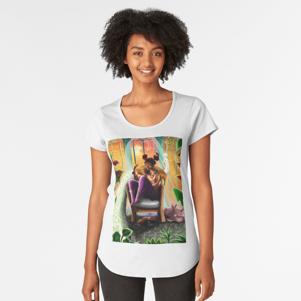 Item preview, Premium Scoop T-Shirt designed and sold by lkeweljewell.