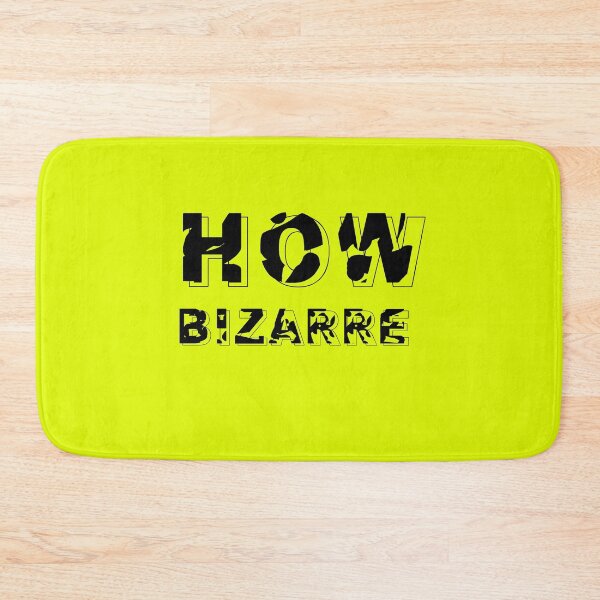 Item preview, How Bizarre Yellow designed and sold by DamaliePierre.