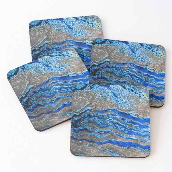 Item preview, Hydro Dipped Cobalt Tiger designed and sold by ArtRoomOregon.
