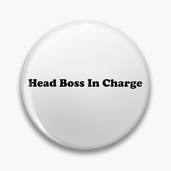 Item preview, Head Boss In Charge designed and sold by ThingsByJoy.