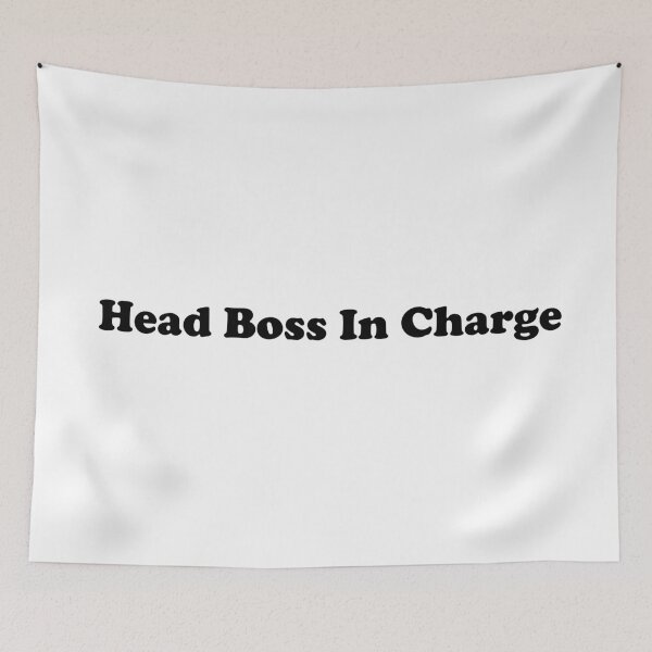 Item preview, Head Boss In Charge designed and sold by ThingsByJoy.