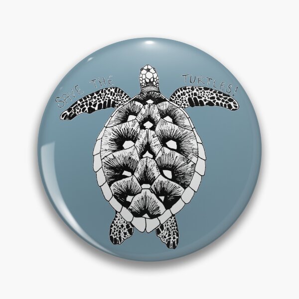 Item preview, Save the Turtles! (b+w)  designed and sold by in2thewild.
