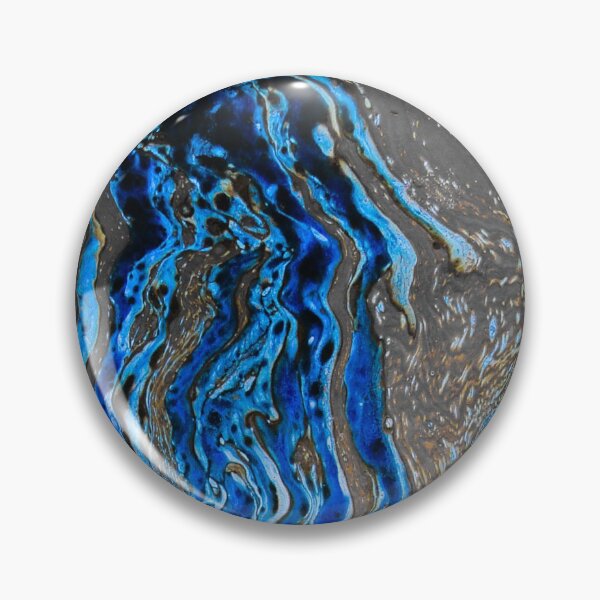 Item preview, Hydro Dipped Trippy Cobalt Tiger designed and sold by ArtRoomOregon.