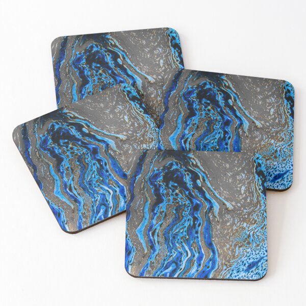 Item preview, Hydro Dipped Trippy Cobalt Tiger designed and sold by ArtRoomOregon.