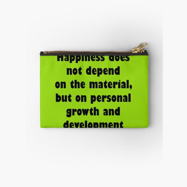 Item preview, Happiness does not depend on the material, but on the personal growth and development designed and sold by JirehShop.