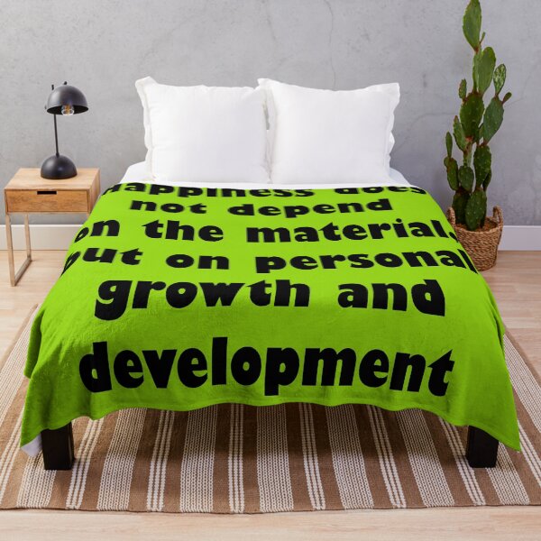 Item preview, Happiness does not depend on the material, but on the personal growth and development designed and sold by JirehShop.