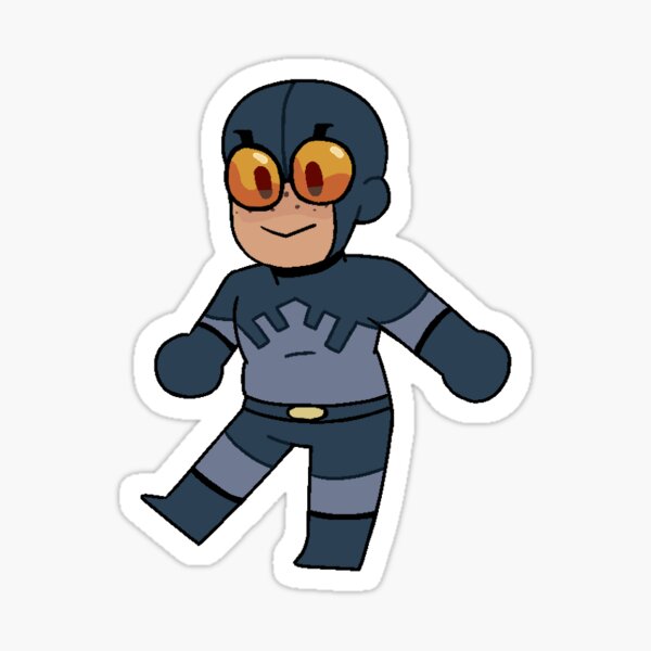 Item preview, Blue Beetle - sticker designed and sold by Tadesart.