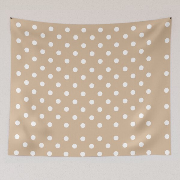 Item preview, Tan Polka Dots designed and sold by SM27335.