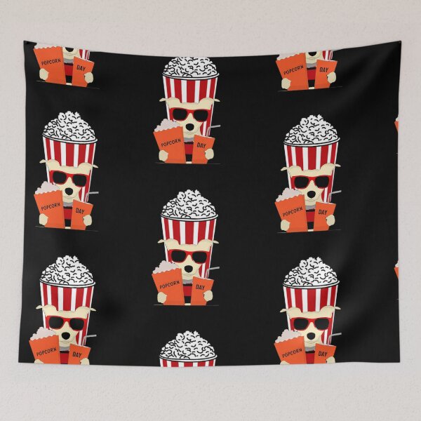 Artikelvorschau, Popcorn Day - Ich liebe Popcorn entworfen und verkauft von PrintexDesigns.