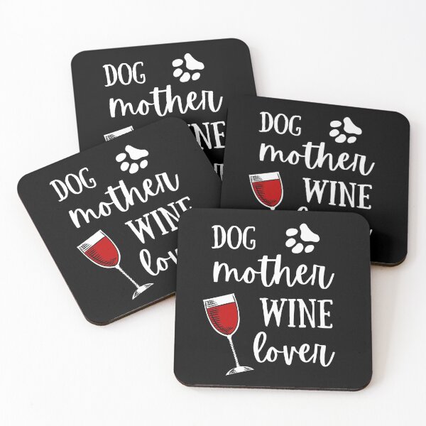 Item preview, Dog Mother Wine Lover designed and sold by SavageMyrtle.