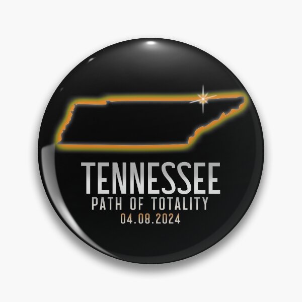 Artikelvorschau, Map Of Tennessee Path Of Totality 4.8.24 Total Solar Eclipse Gear entworfen und verkauft von DynamicDesign.