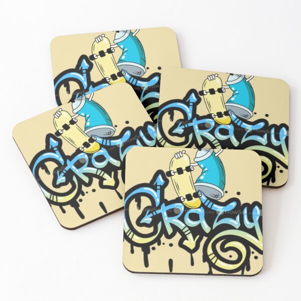 Item preview, crazy cute design designed and sold by Wagarabdallah.