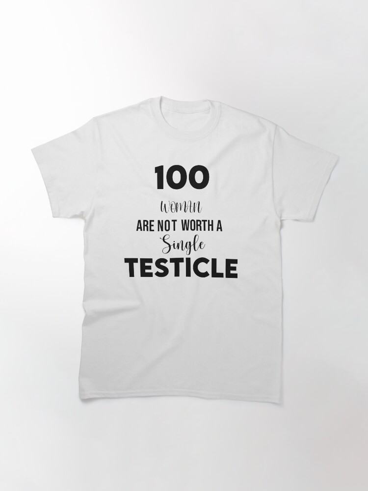 t shirt with testicles