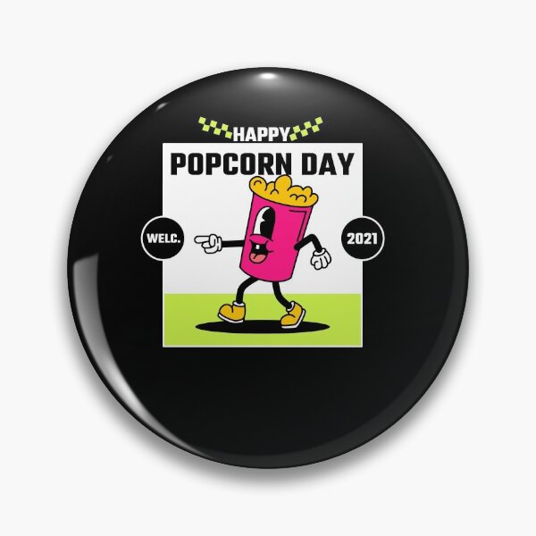 Item preview, Popcorn Day - I Love Popcorn designed and sold by PrintexDesigns.