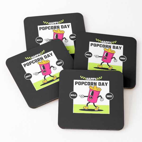Item preview, Popcorn Day - I Love Popcorn designed and sold by PrintexDesigns.